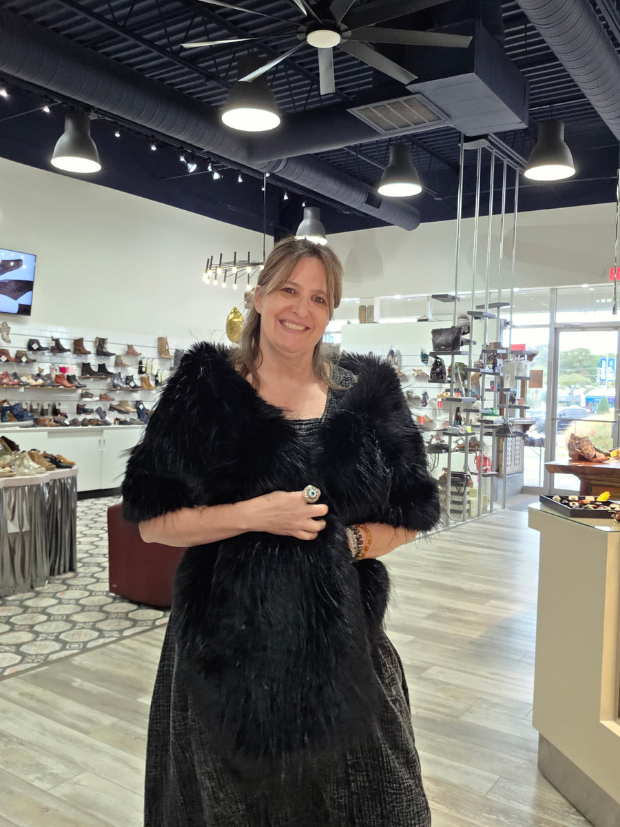 Luxe Faux Fur Scarf By Azalea Wang