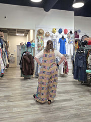 Duality Sari Harmony Wide Leg Jumpsuit #1030 by Kantha Bae