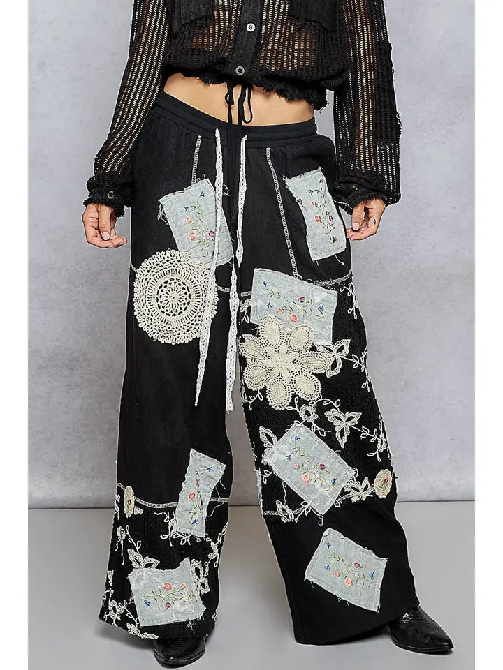Patchwork Chic Pant