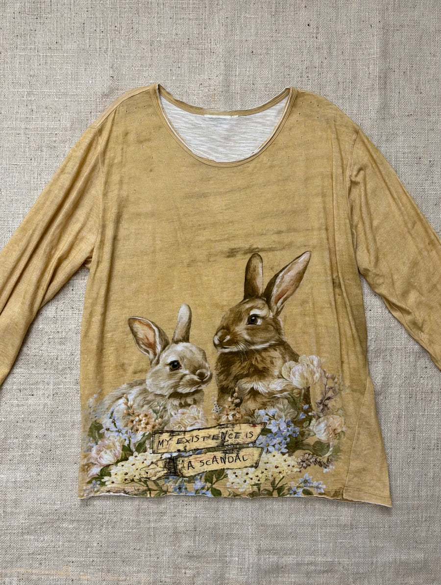 Driftwood Day Bunny Tee by Paper Lace