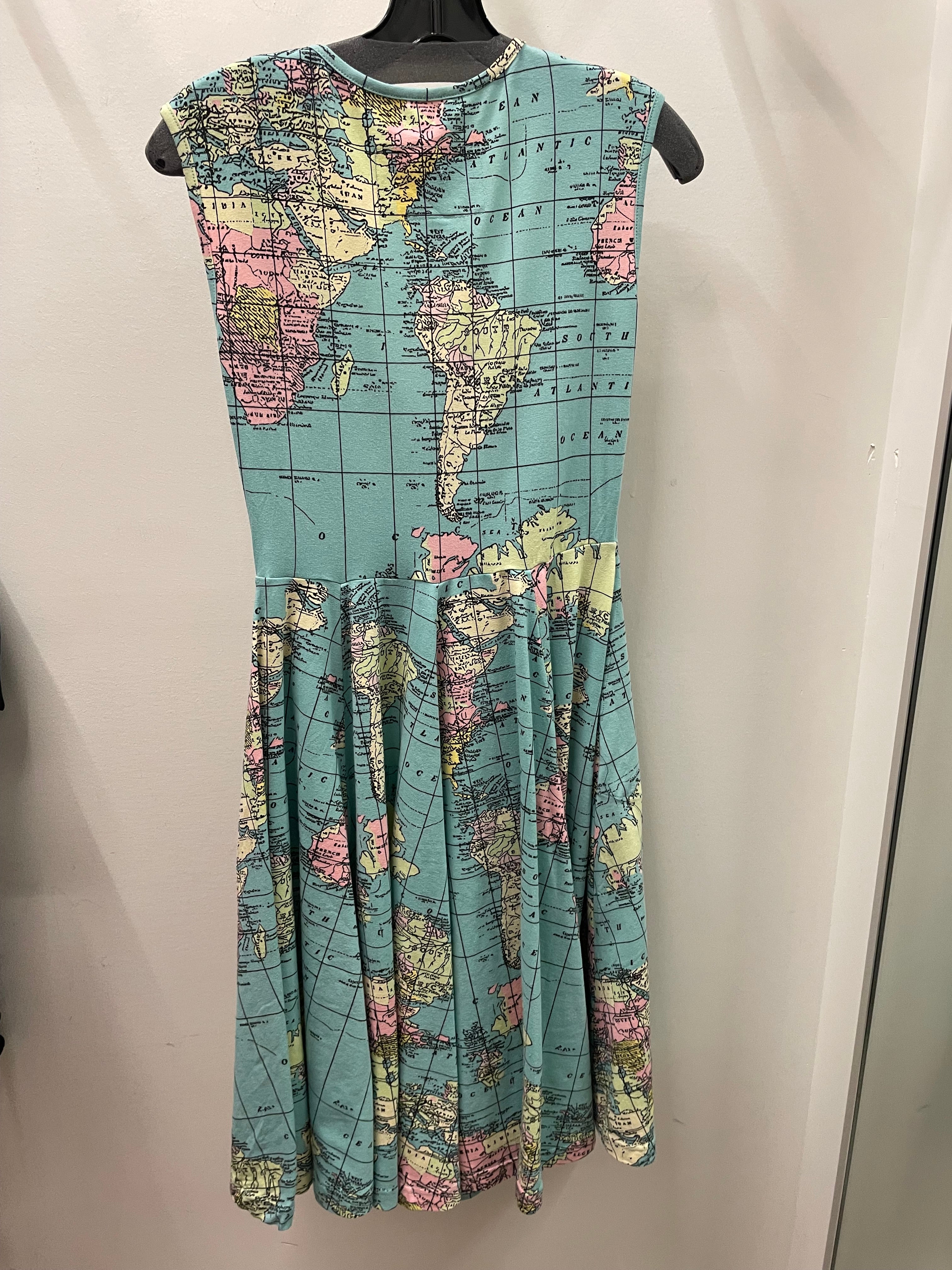 Ariel Dress in World Print by Effie's Heart Robin Boutique