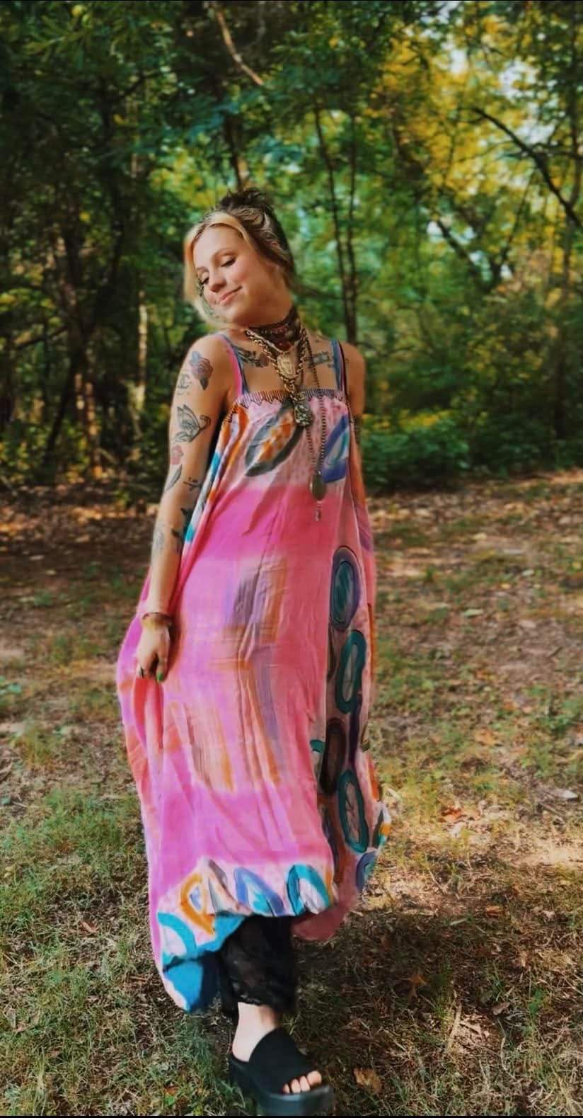 Duality Silk Gonna Shine Maxi Dress #401 by Kantha Bae