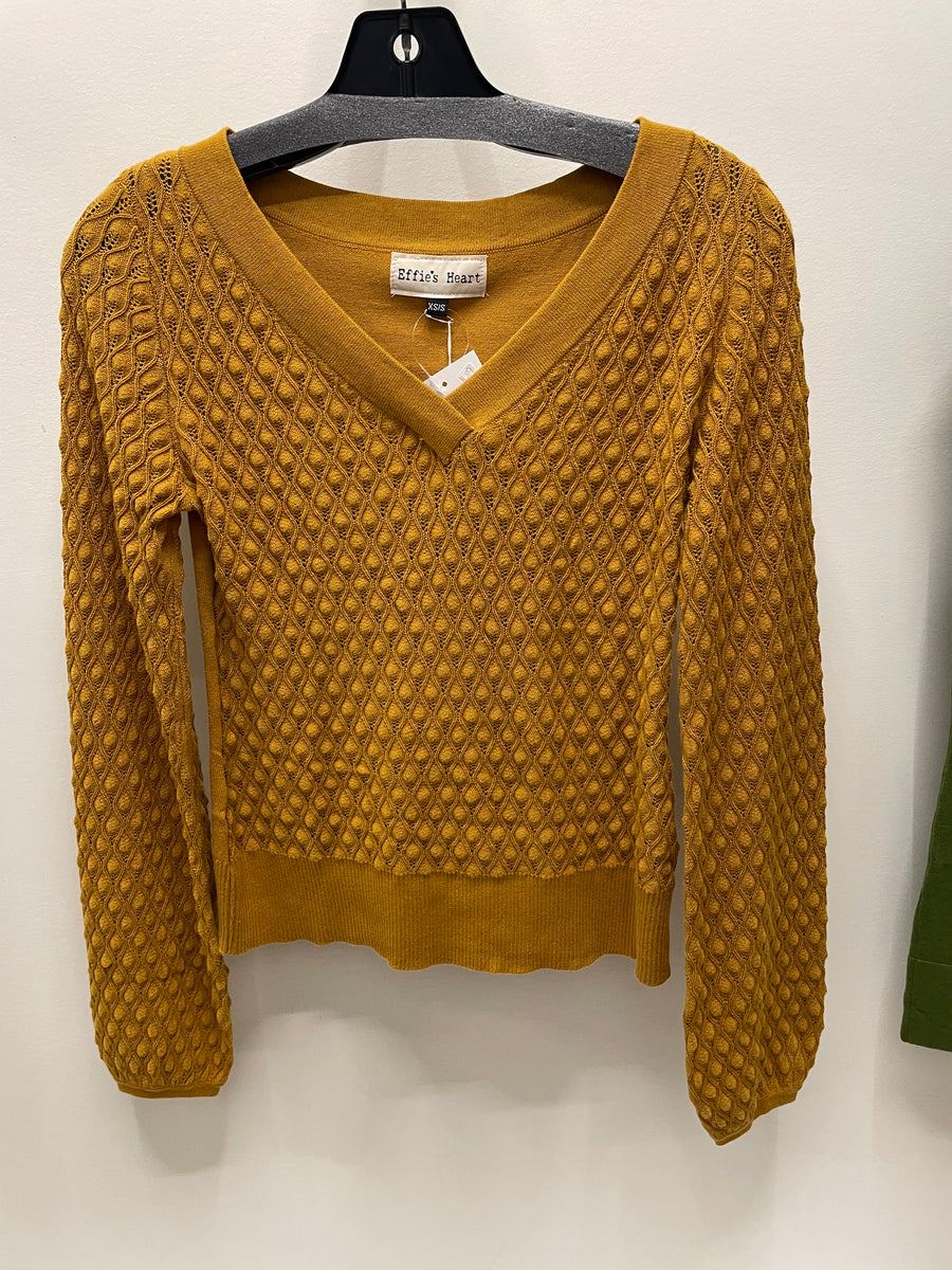 Harlow Sweater in Black by Effie's Heart