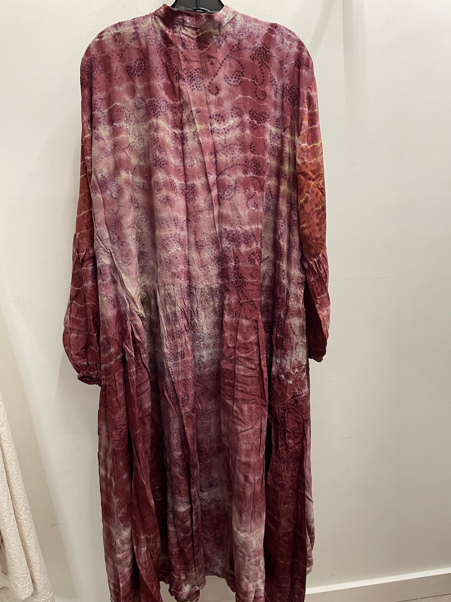 Crepe Sari Evermore Kimono #203 by Kantha Bae