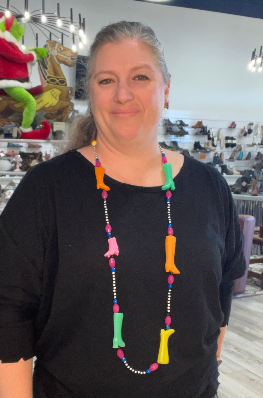 Barbie Boot Necklace by The Vintage Jewel
