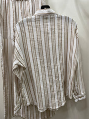 Coastal Chic Gauze Button Top