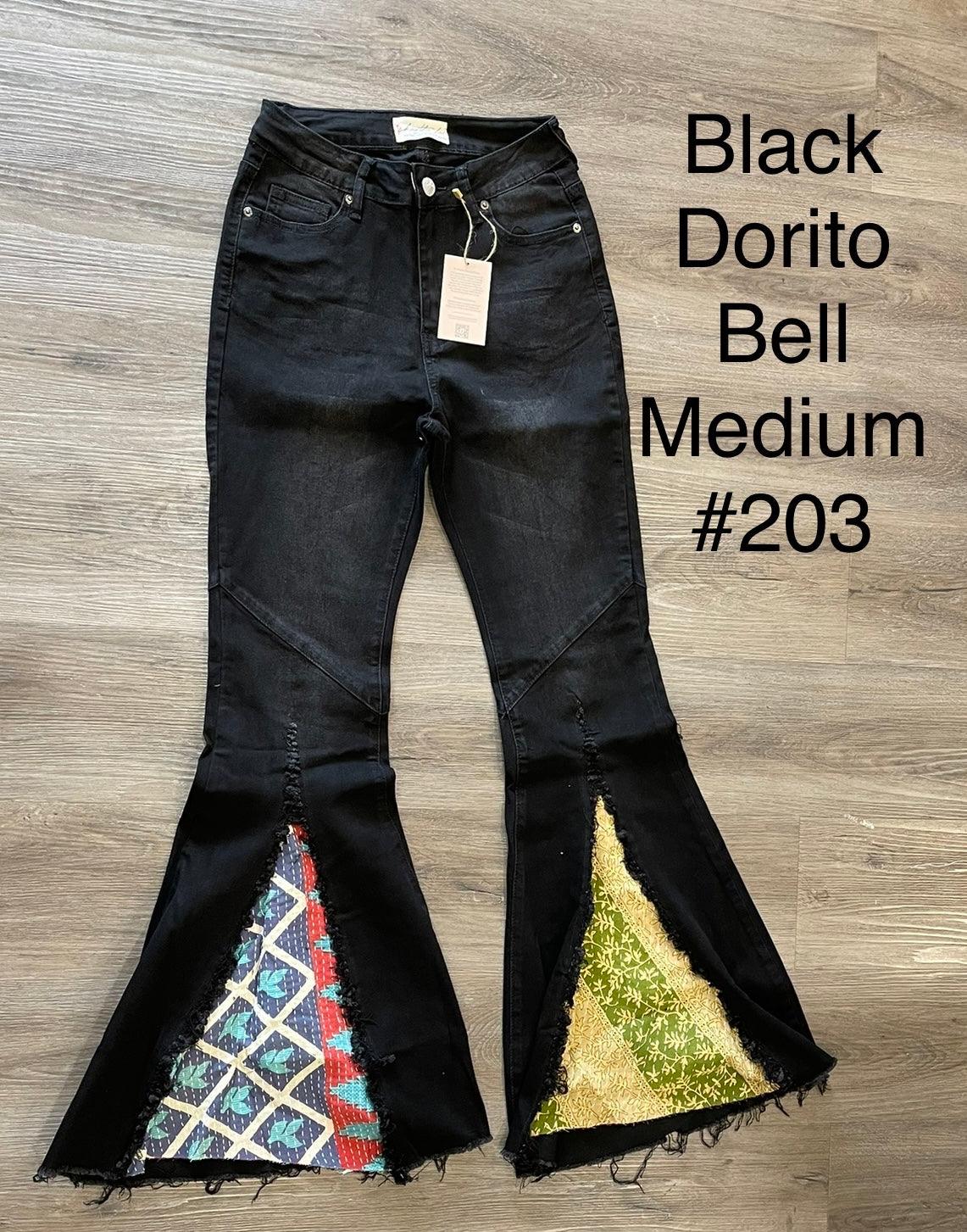 Upcycled Denim Dorito Bell by Kantha Bae - Robin Boutique-Boutique 