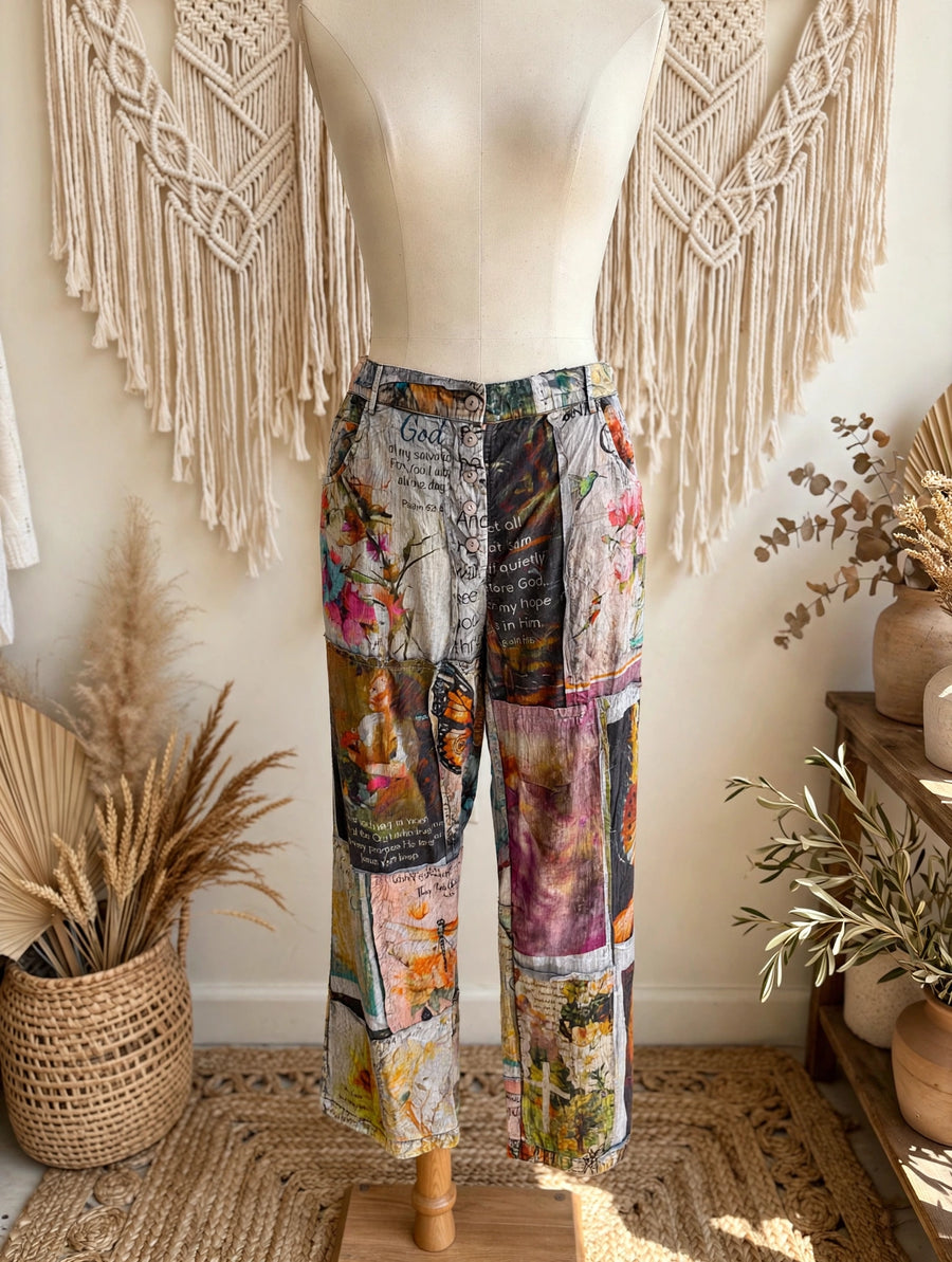 Storybook Patchwork Pants by The Paper Lace