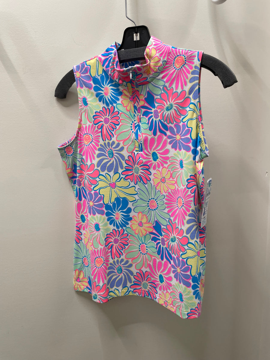 Sleeveless Zip Tank