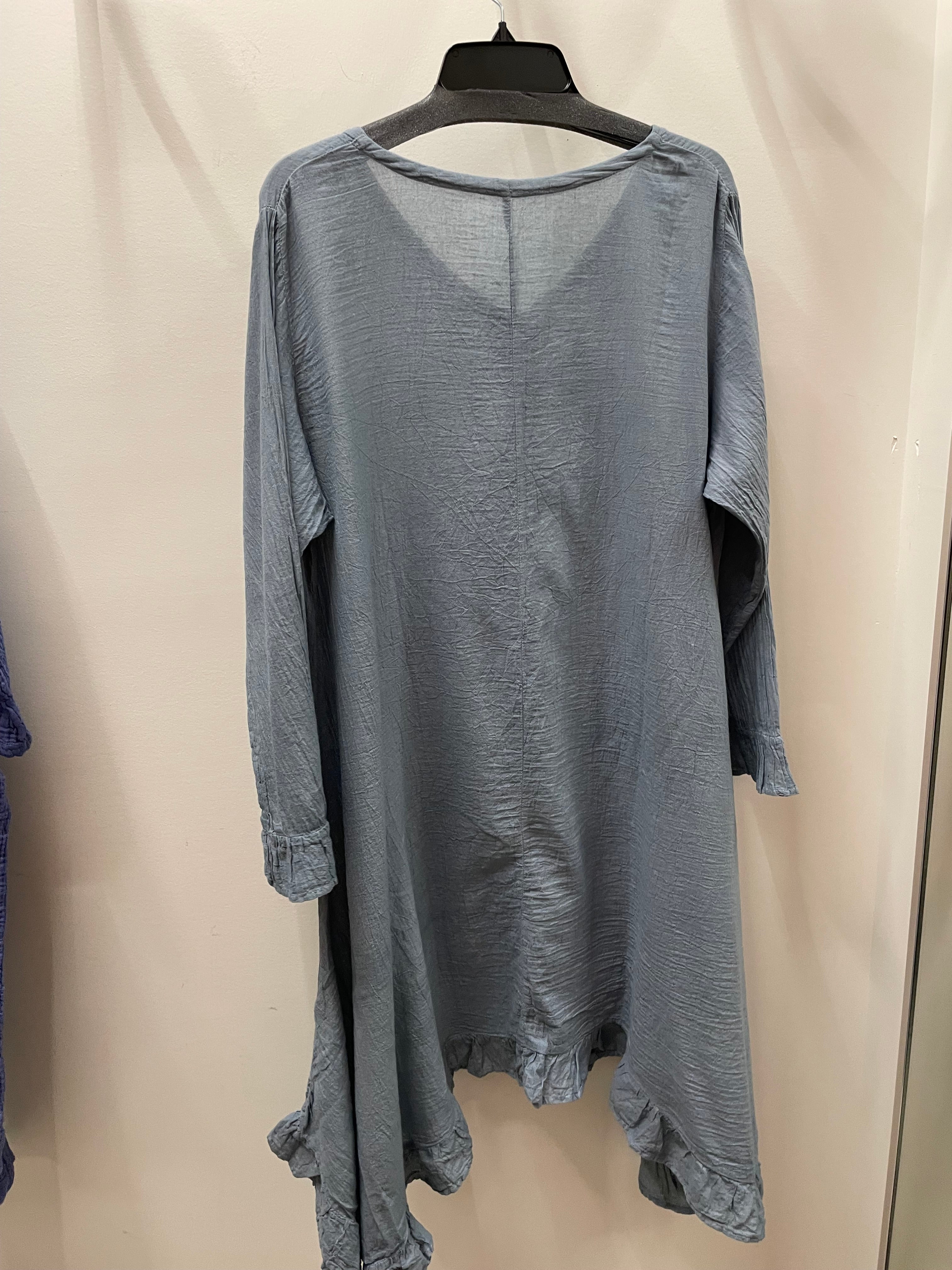 Ruffle Gauze Dress