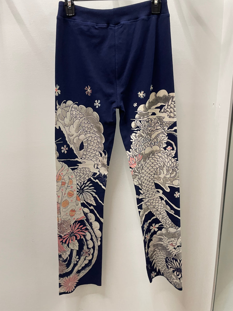 Zen Pant in Dragon Print by Paparazzi
