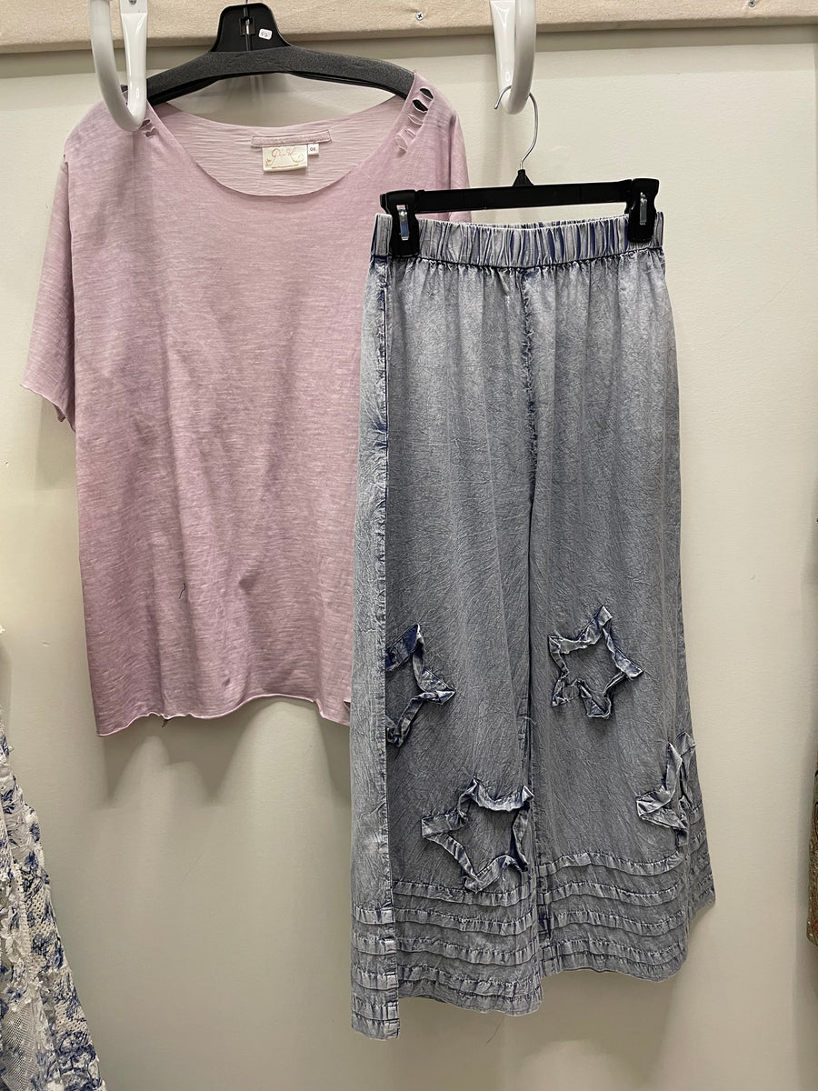 Cotton Charm Tee Solids