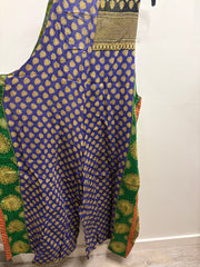 Duality Sari Harmony Wide Leg Jumpsuit #1039 by Kantha Bae