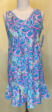 Beachtime Jennifer Ruffle Dress CPX4546P - Robin Boutique-Boutique 