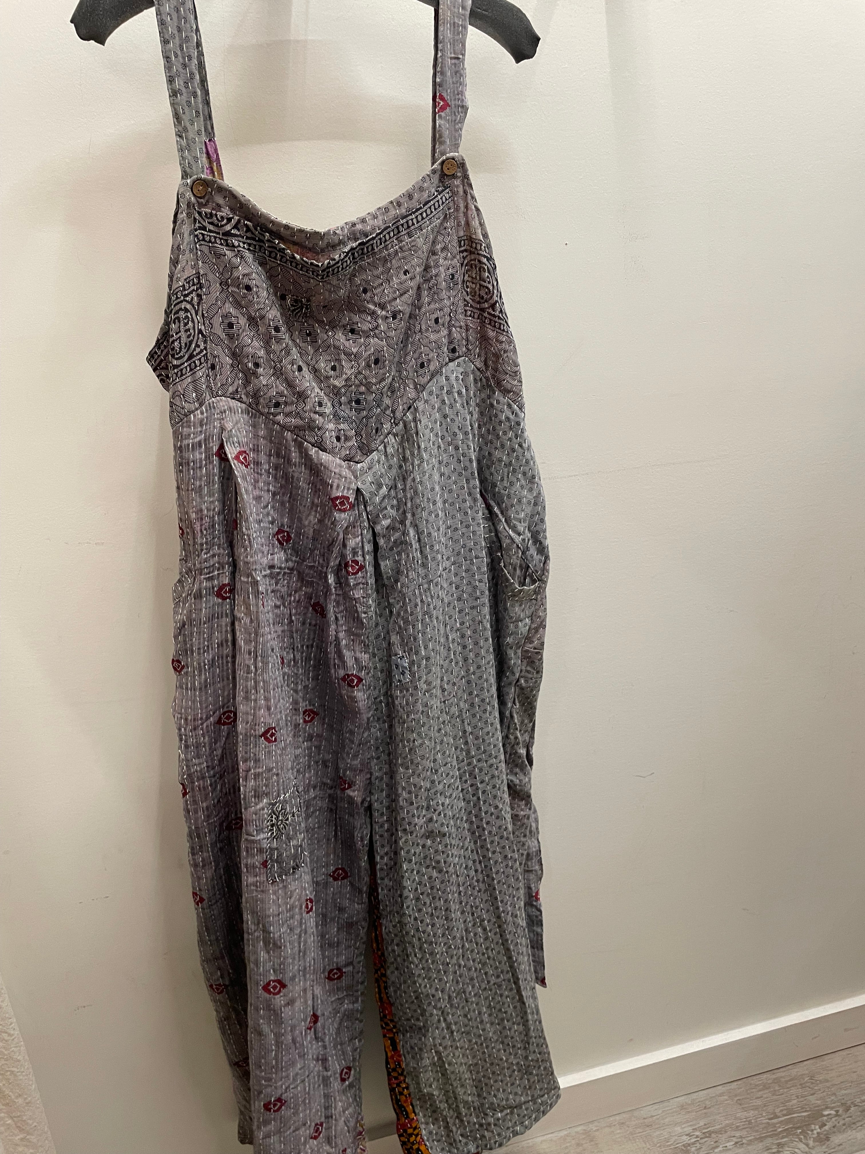 Pareo Kantha Crossroad Overalls #234 by Kantha Bae from Robin Boutique.