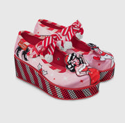 Hot Chocolate Chocolaticas® Betty Claus Mary Jane Platform Shoes Robin Boutique