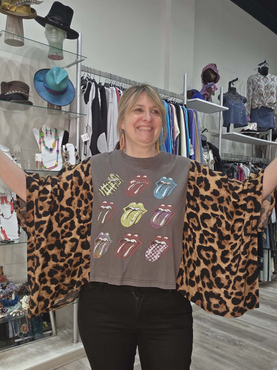 Rolling Stones Band-ed Pullover by Shannon Passero