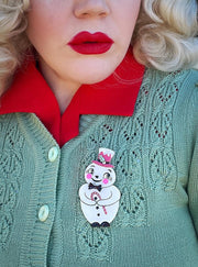 Love at Frost Sight Brooch Johanna Parker x Lipstick & Chrome Robin Boutique