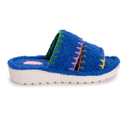 MUK LUKS Women's Ribbed Terry Slide Comfort Contour Slipper