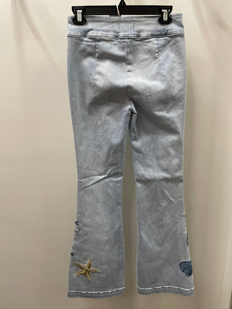 Wide Leg Pull On in Seaside Social by Driftwood