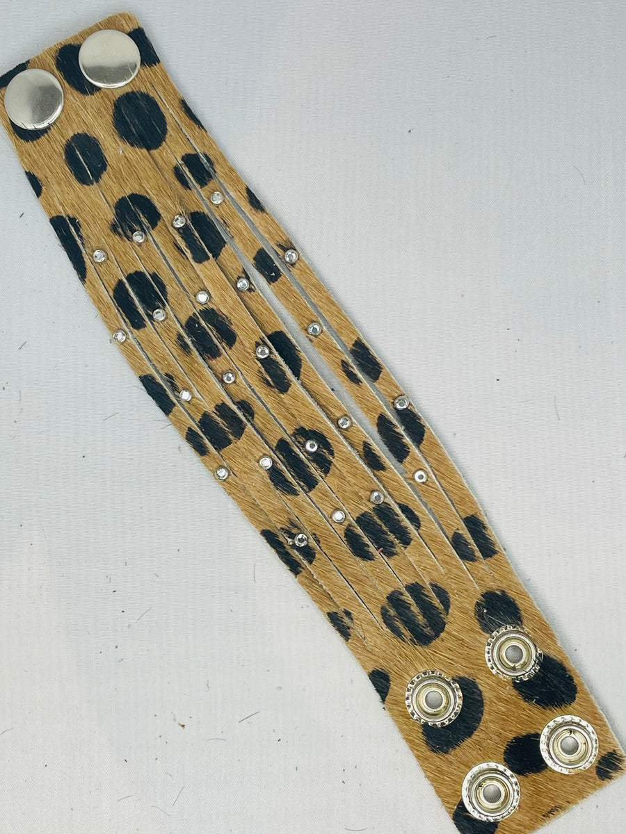 Leather Fury Bracelet Cuff