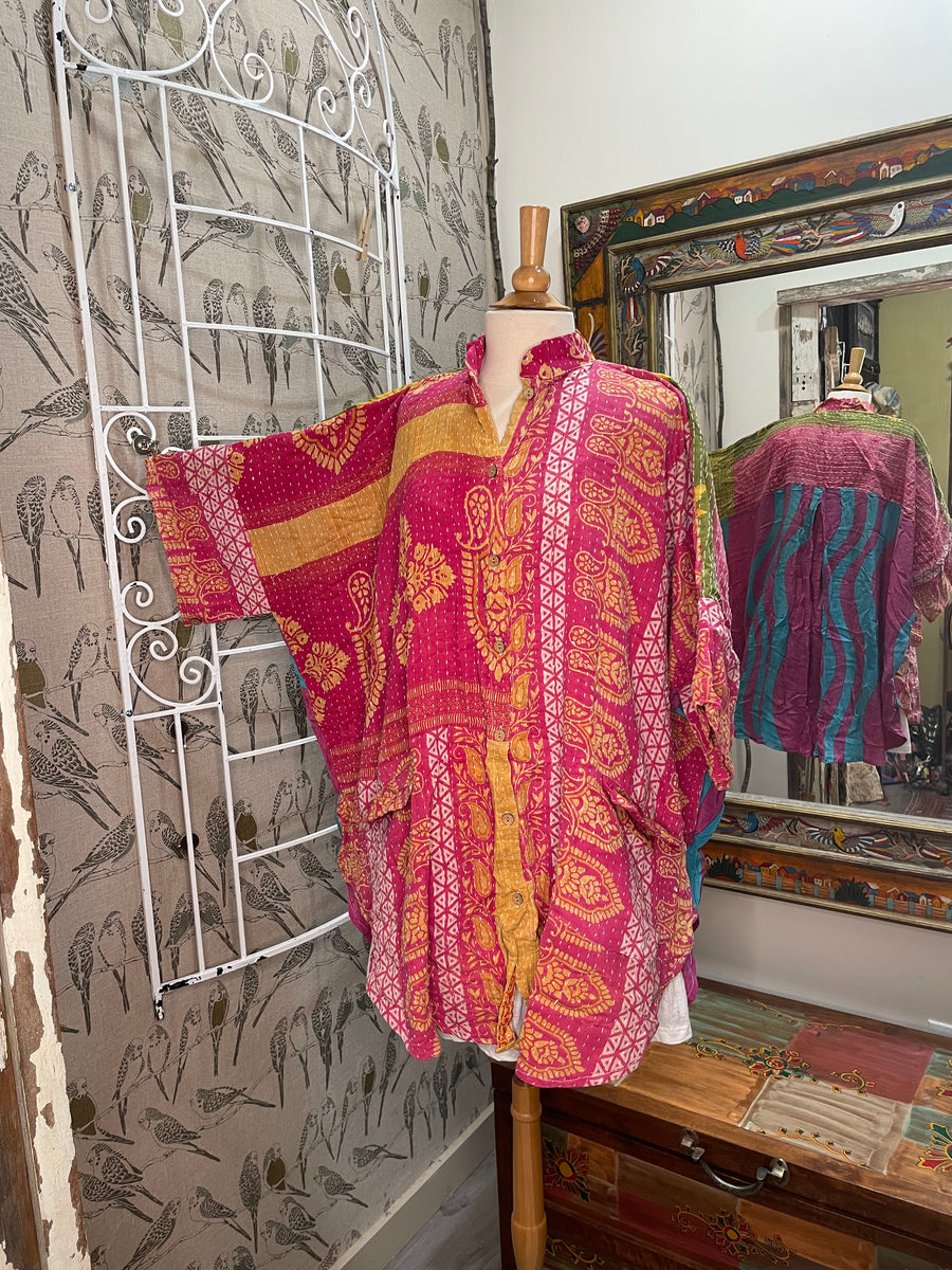 Pareo Kantha Free To Be Button Down #282 by Kantha Bae