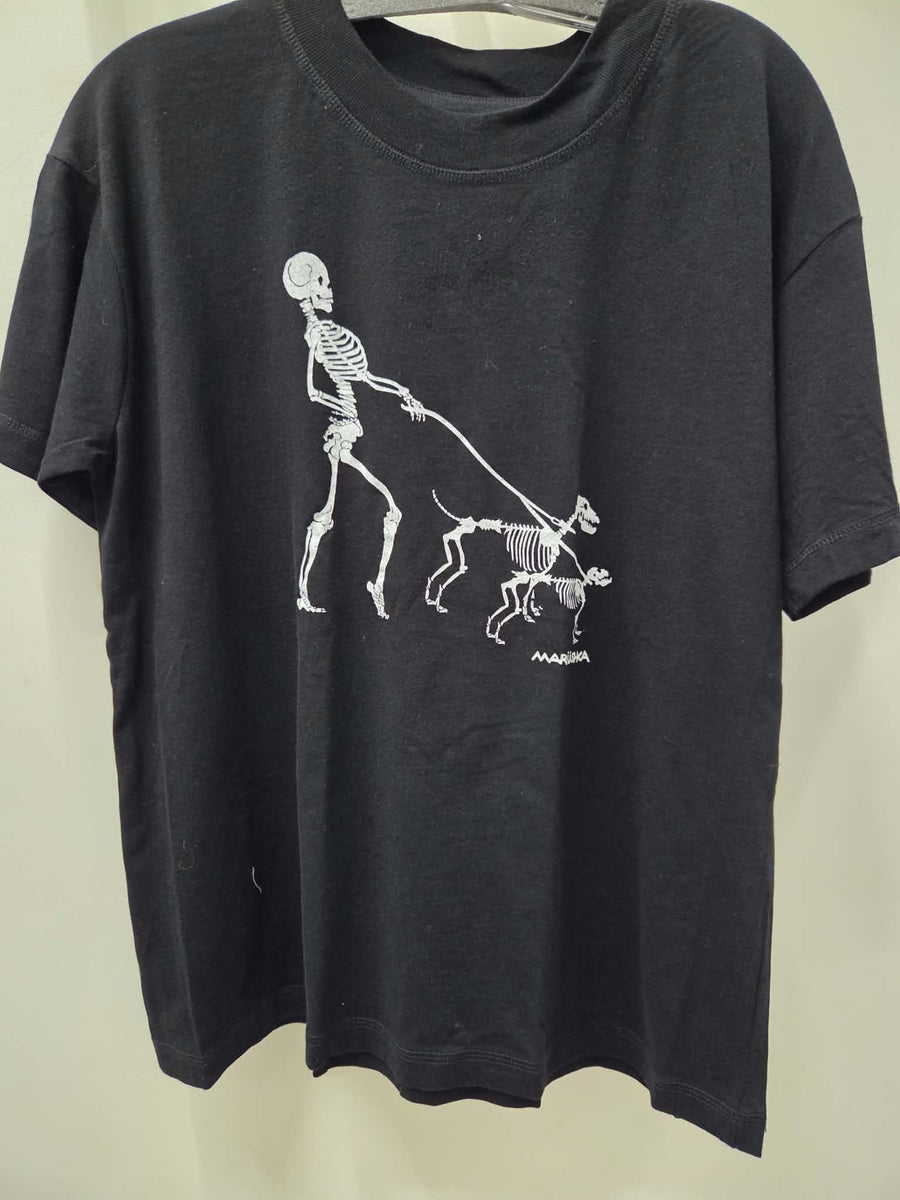 Skeleton Walk Tee by Marushka - Robin Boutique