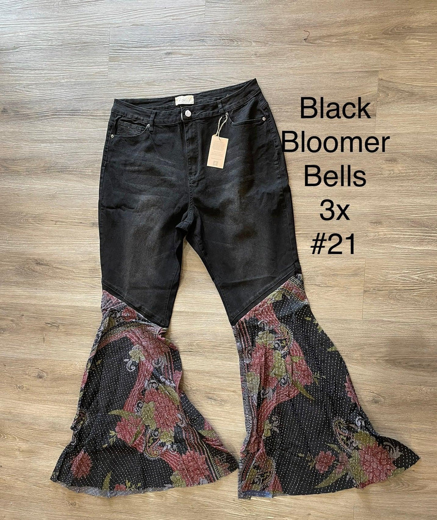 Upcycled Denim Bloomer Bell by Kantha Bae - Robin Boutique-Boutique 