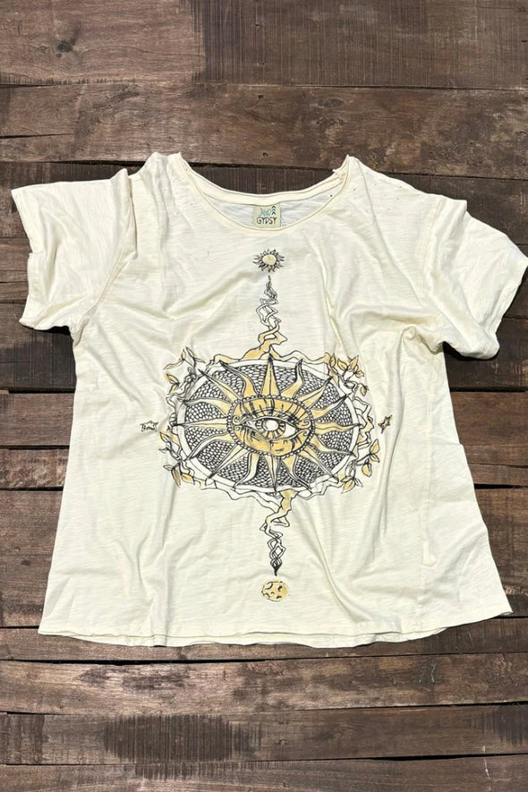 Eyes On You Tee by Jaded Gypsy from Robin Boutique.