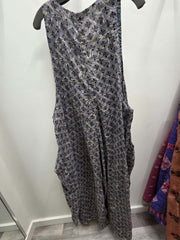 Duality Sari Harmony Wide Leg Jumpsuit #1044 by Kantha Bae