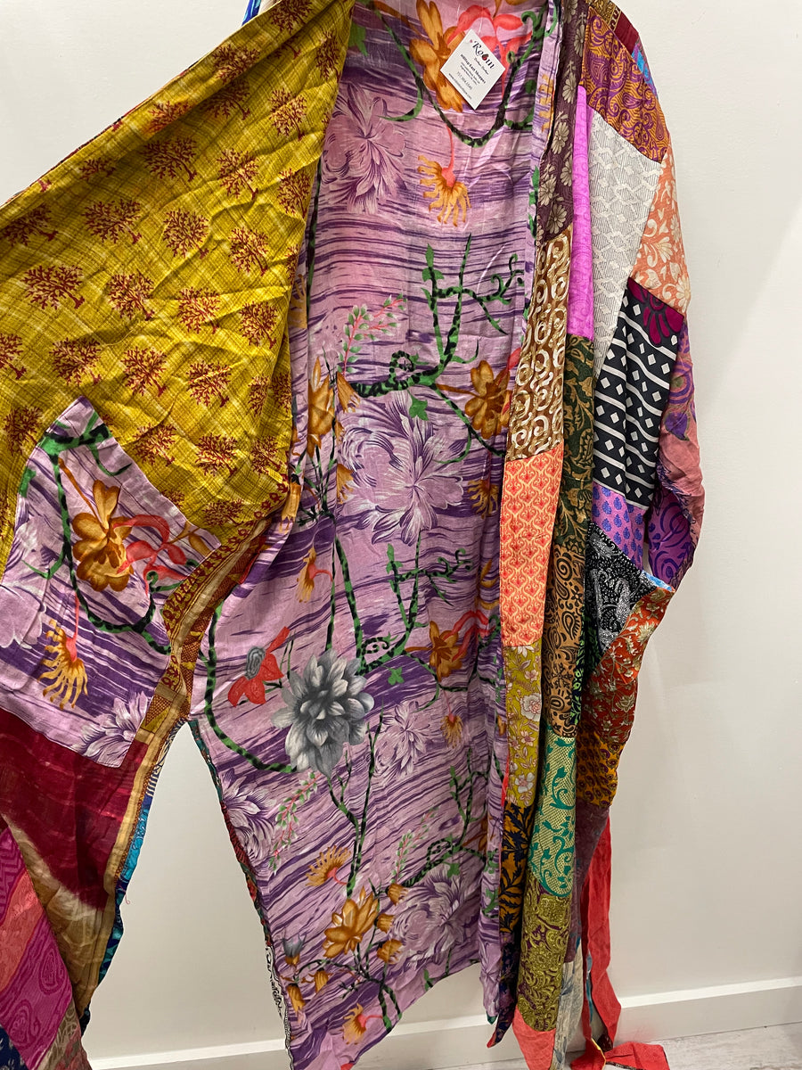 Additional view of Majestic Goddess Kimono #364 by Kantha Bae from Robin Boutique.