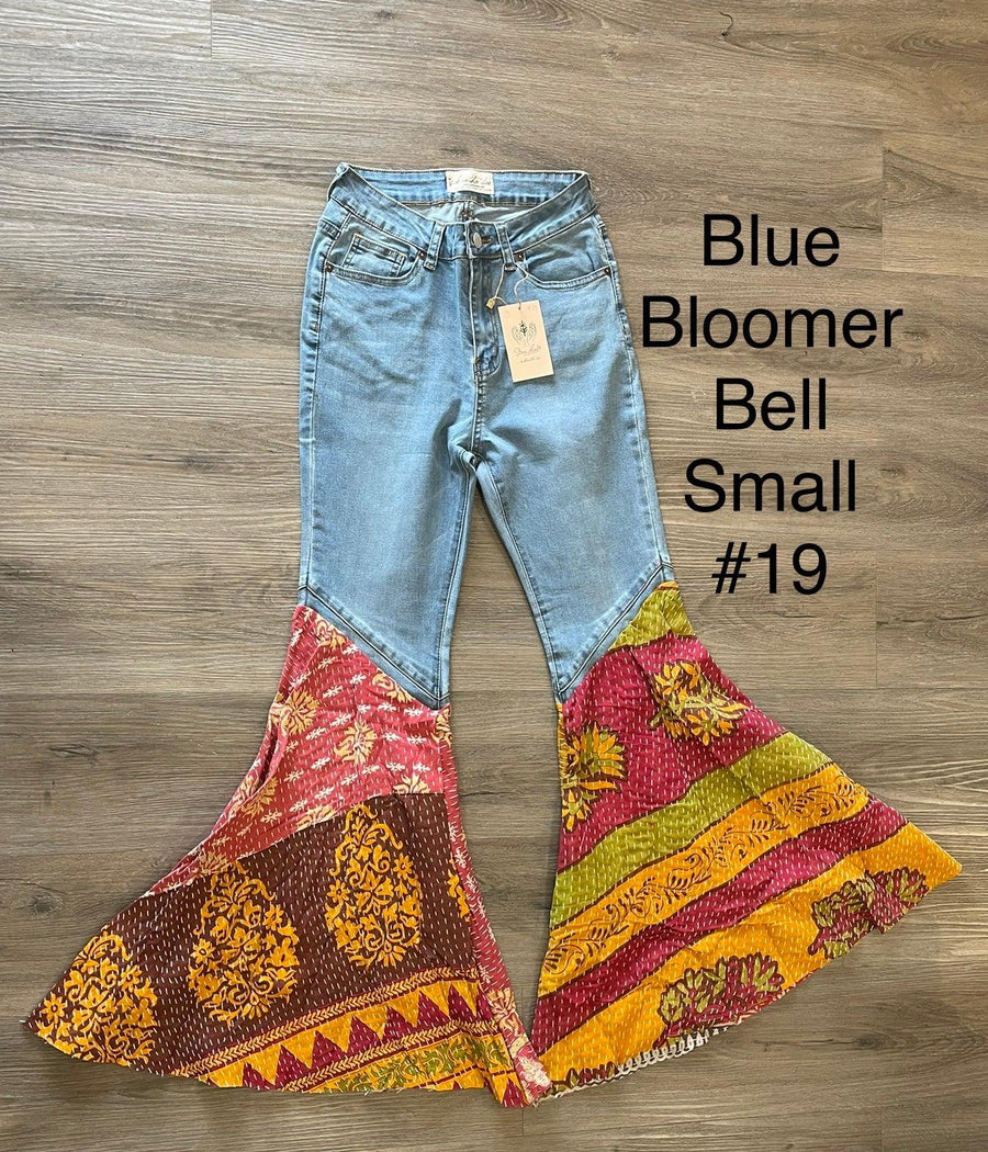 Upcycled Denim Bloomer Bell by Kantha Bae - Robin Boutique-Boutique 