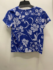 Vintage Scroll Short Sleeve V-Neck Tee by Escape