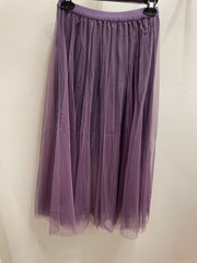 Ombre and Glitter Mesh Skirt by EllyNDale