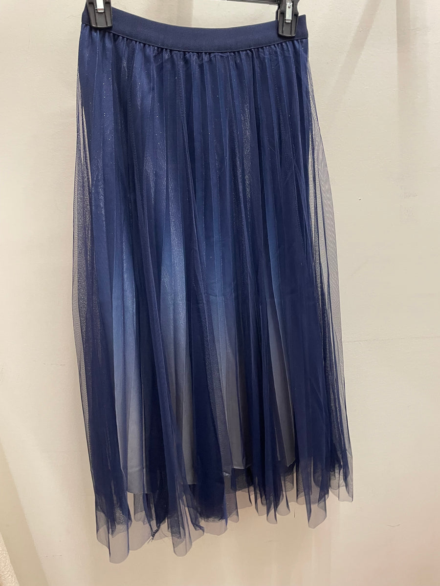 Ombre and Glitter Mesh Skirt by EllyNDale