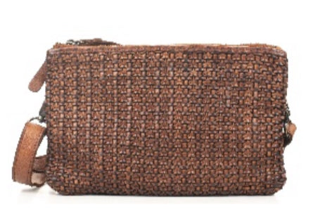 Milo Innes Woven Leather Handbag Robin Boutique