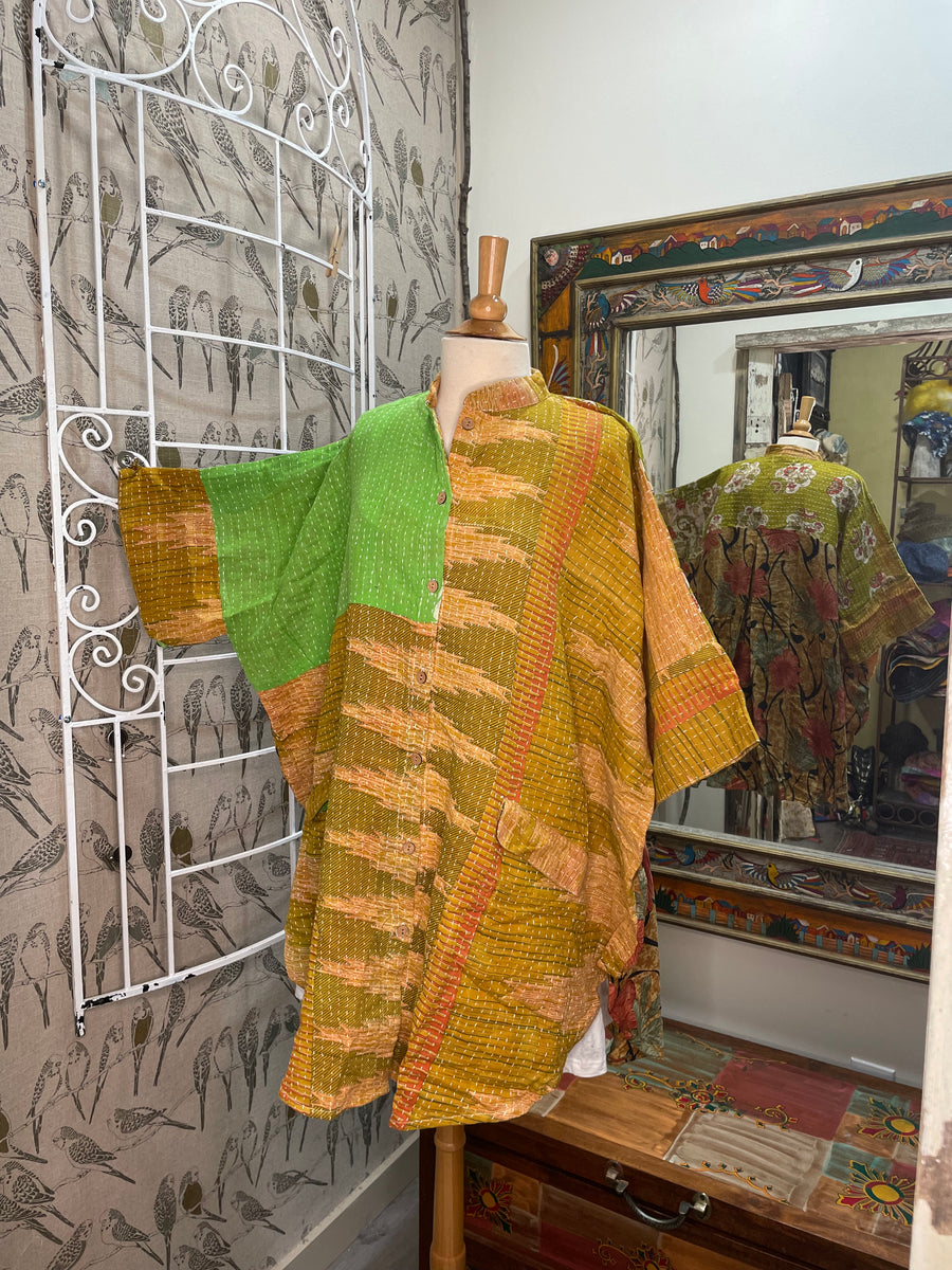 Pareo Kantha Free To Be Button Down #192 by Kantha Bae