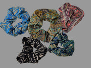 Nepalese Silk Scrunchie Hair Bands Robin Boutique