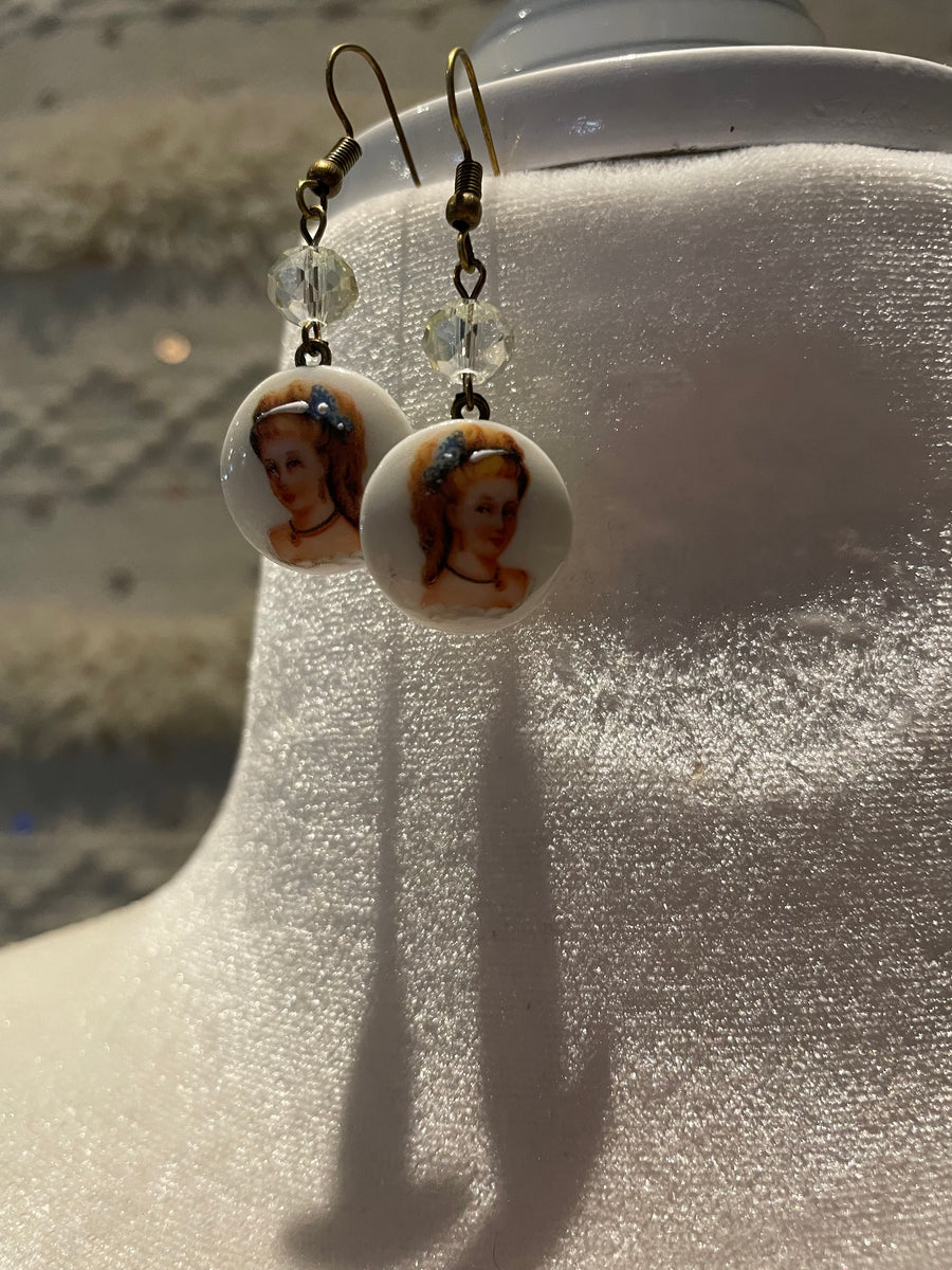 Marie Antoinette Earrings by Gina