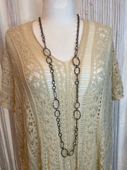 Loreli Link & Chain in Bronze Necklace