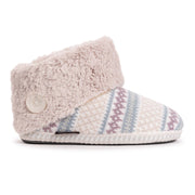 MUK LUKS Women's Melinda Bootie Slipper