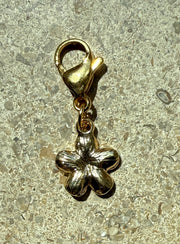 Gold Plated Flower Charms Robin Boutique