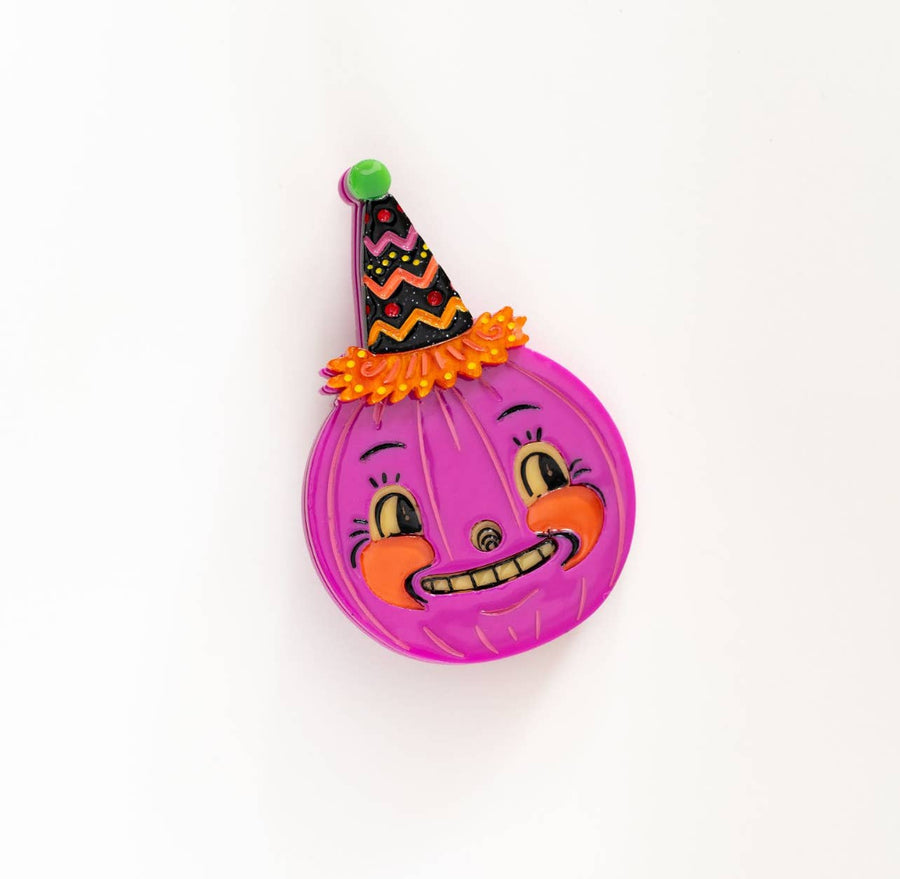Jackie Plum Brooch by Johanna Parker x Lipstick & Chrome Robin Boutique