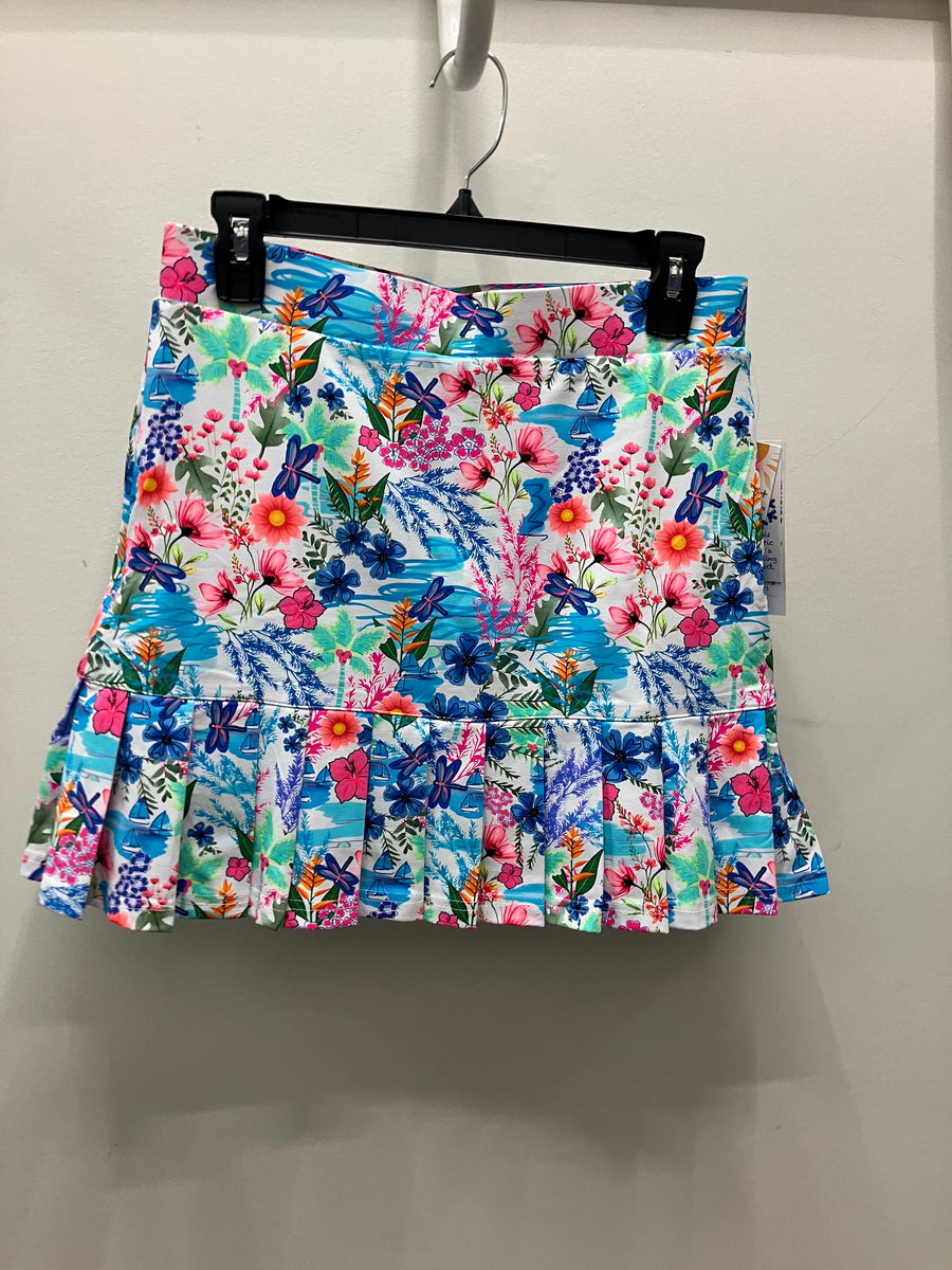 Flounce Skort in Dragonfly by Lulu-B