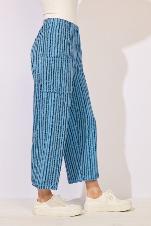 Canyon Stripe Pocket Flood Pant by Escape