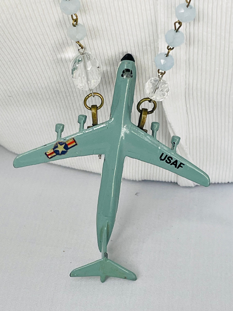 C-5 Galaxy Plane Necklace by Gina