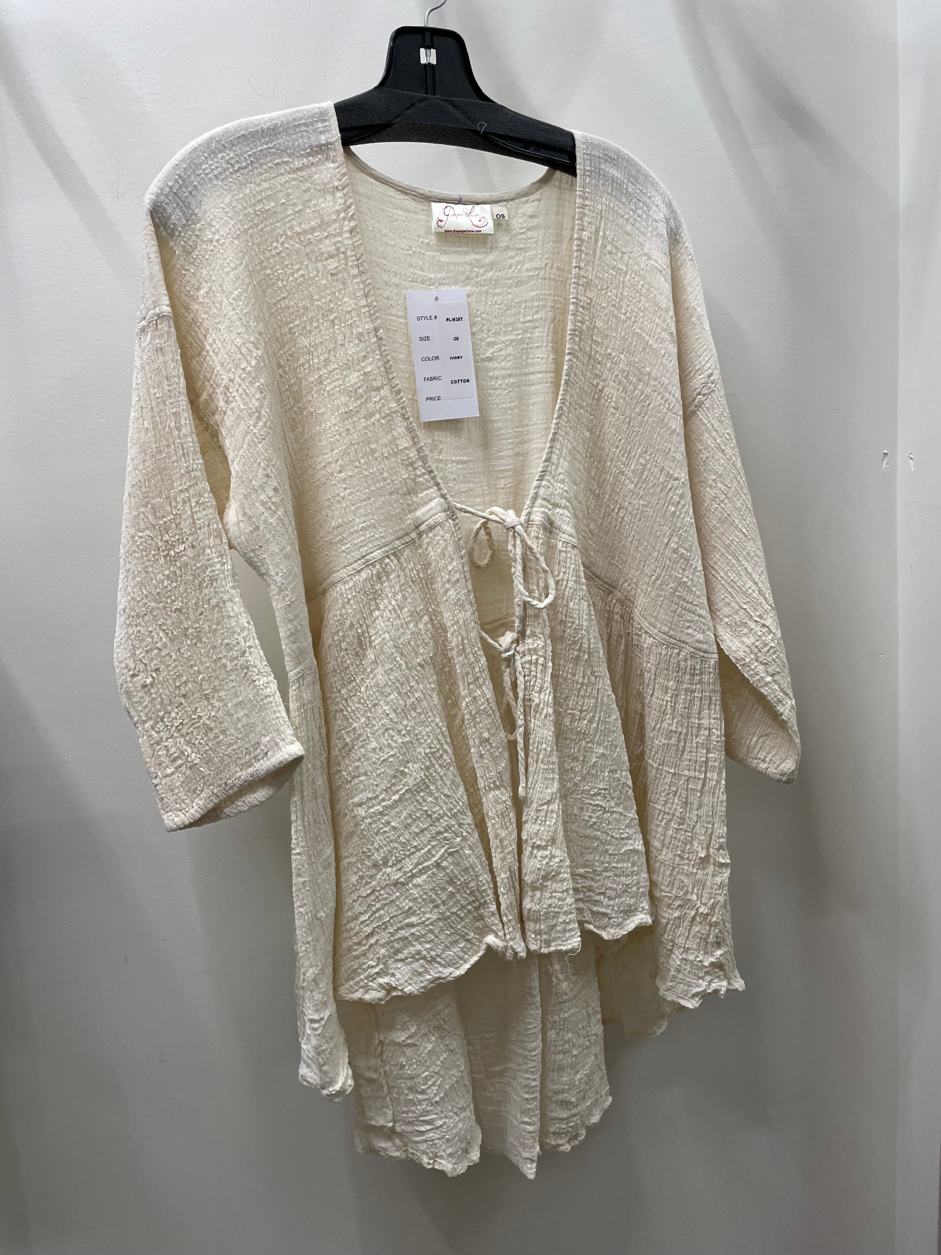 Additional view of Tie & Flow Jacket by Paper Lace from Robin Boutique.