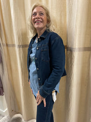 Denim Momentum Jacket by Escape Robin Boutique