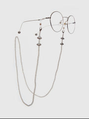 Bejeweled Eye Glass Necklace