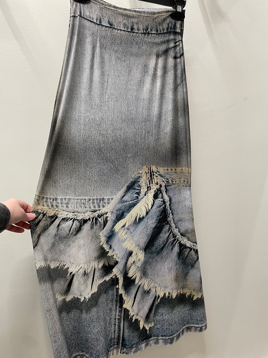 Mermaid Skirt in Jeanious by IPNG Design